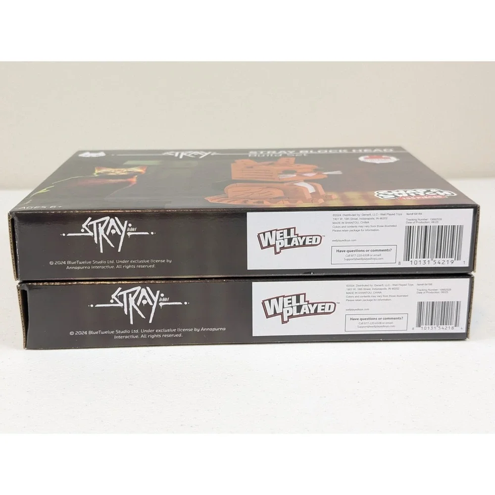 STRAY: NEON ALLEY & BLOCK HEAD Snap & Switch Construction Block Sets Lot 304 Pcs